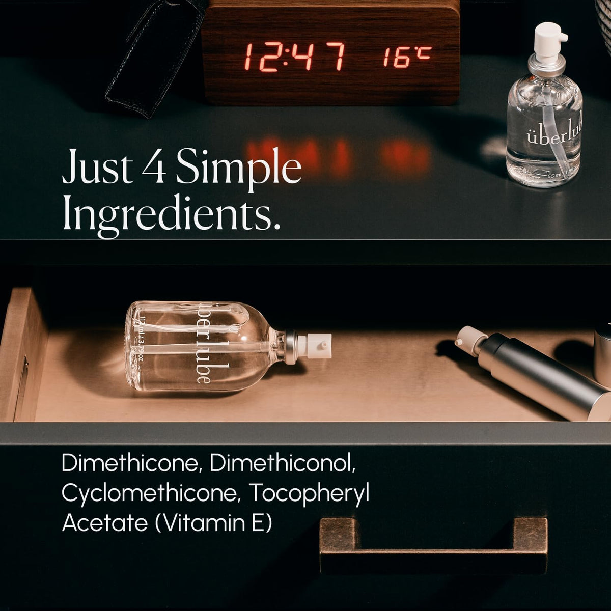 Uberlube Premium Silicone Lube - Unscented and Ultra Smooth