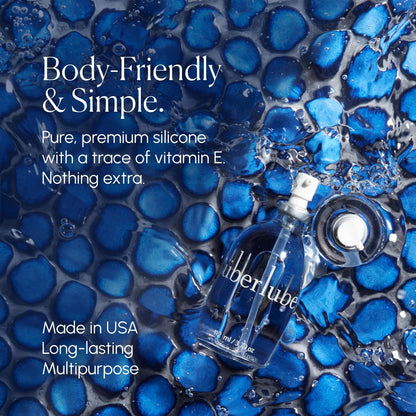Uberlube Premium Silicone Lube - Unscented and Ultra Smooth